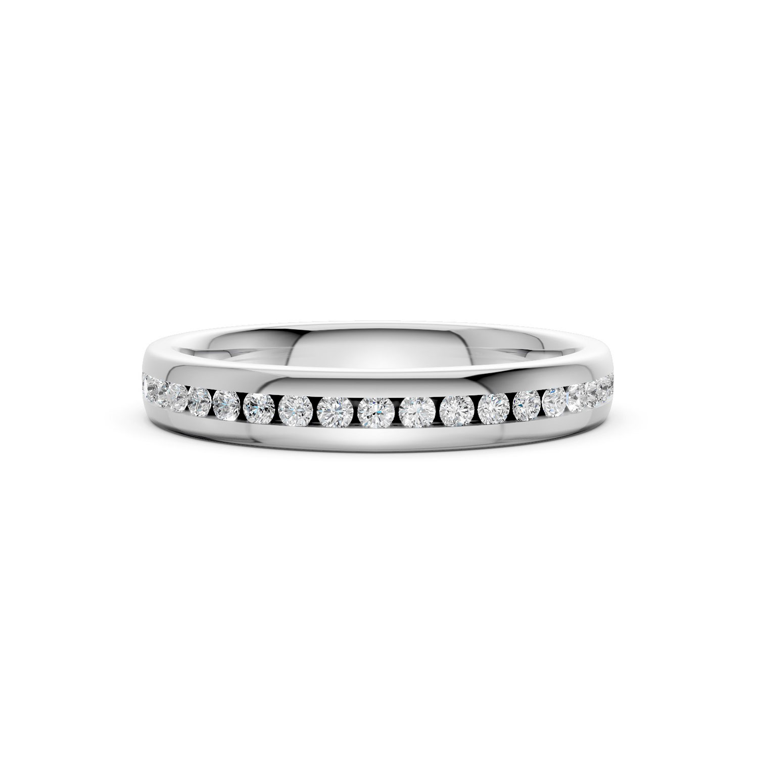 JDR2609-L-T-KW Nhẫn Cưới Nữ Bạch Kim Kim Cương The Natividads