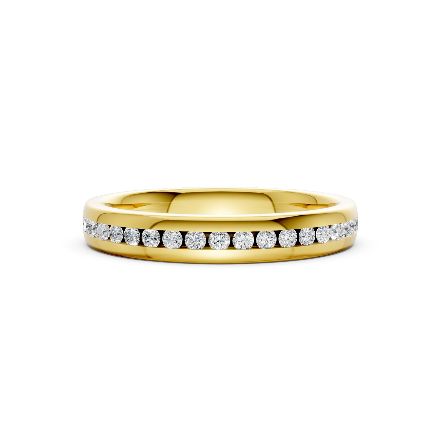 JDR2609-L-T-KY Nhẫn Cưới Nữ Bạch Kim Kim Cương The Natividads