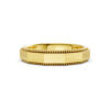 Nhẫn Cưới Nam 14K Caro
