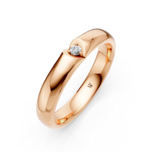 Nhẫn Cưới Nữ 14K Kim Cương Tender Love