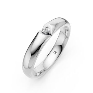 Nhẫn Cưới Nữ 14K Kim Cương Tender Love