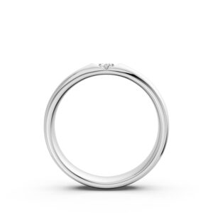 Nhẫn Cưới Nam 14K CZ Tender Love