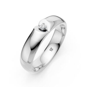 Nhẫn Cưới Nam 14K CZ Tender Love