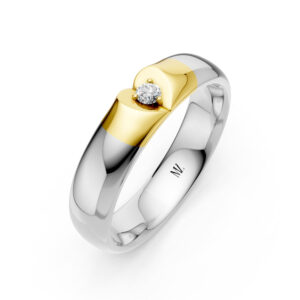 Nhẫn Cưới Nam 14K CZ Tender Love