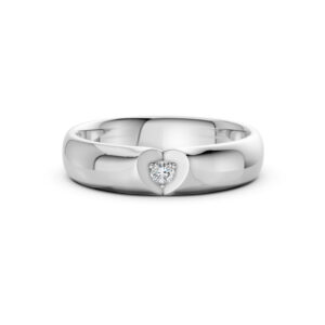 Nhẫn Cưới Nam 14K CZ Tender Love
