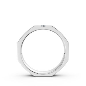 Nhẫn Cưới Nam 14K CZ Montreal
