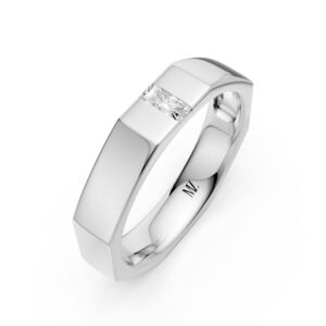 Nhẫn Cưới Nam 14K CZ Montreal