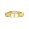 Nhẫn Cưới Nam 14K CZ Montreal