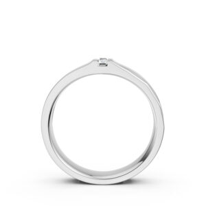 Nhẫn cưới nam 14K Kim Cương Lab-grown Sweety