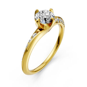 Nhẫn Cầu Hôn 14K Kim Cương Lab-grown Annie