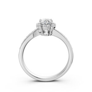 Nhẫn Cầu Hôn 14K CZ Perry