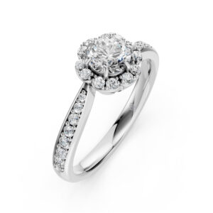 Nhẫn Cầu Hôn 14K CZ Perry