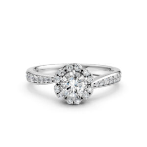 Nhẫn Cầu Hôn 14K CZ Perry