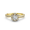 Nhẫn Cầu Hôn 14K CZ Perry