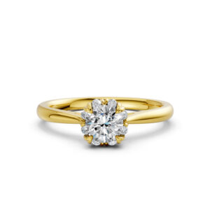 Nhẫn Cầu Hôn 14K Kim Cương Lab-grown Nola