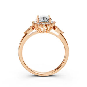 Nhẫn Cầu Hôn 10K CZ Villa