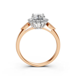 Nhẫn Cầu Hôn 10K CZ Villa