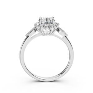 Nhẫn Cầu Hôn 10K CZ Villa