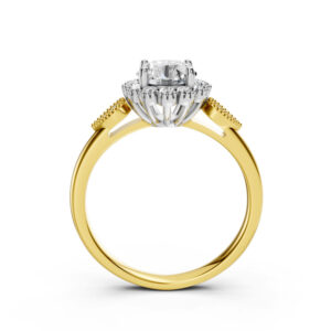Nhẫn Cầu Hôn 10K CZ Villa