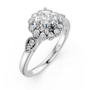 Nhẫn Cầu Hôn 10K CZ Villa