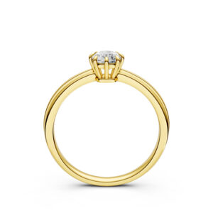 Nhẫn Cầu Hôn 14K CZ Sela