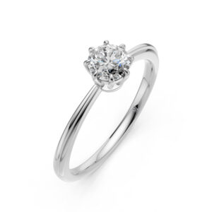 Nhẫn Cầu Hôn 14K CZ Sela