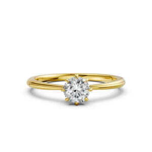 Nhẫn Cầu Hôn 14K CZ Sela