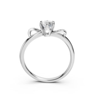 Nhẫn Cầu Hôn 14K CZ Chapelle
