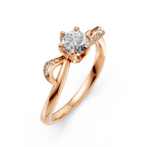 Nhẫn Cầu Hôn 14K CZ Chapelle