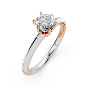 Nhẫn Cầu Hôn 10K CZ Delphi