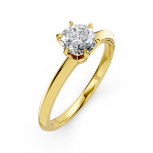 Nhẫn Cầu Hôn 10K CZ Delphi