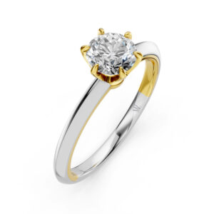 Nhẫn Cầu Hôn 10K CZ Delphi