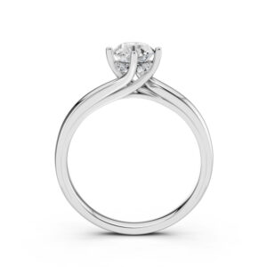 Nhẫn Cầu Hôn 10K CZ Linny