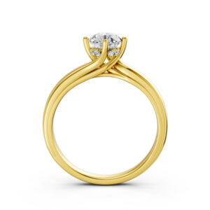 Nhẫn Cầu Hôn 10K CZ Linny