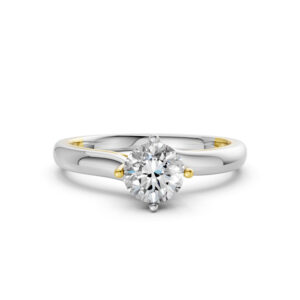 Nhẫn Cầu Hôn 10K CZ Linny