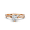 Nhẫn Cầu Hôn 14K CZ Aspen
