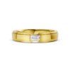 Nhẫn Cưới Nam 14K CZ Selene