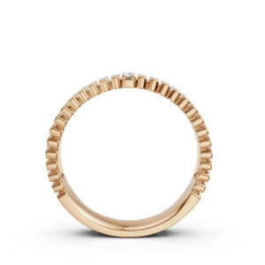 Nhẫn Cưới Nam 14K Kim Cương Lab-grown Amphitrite