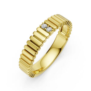 Nhẫn Cưới Nam 14K Kim Cương Lab-grown Amphitrite