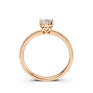 Nhẫn Cầu Hôn 14K Kim Cương Lab-grown Favola