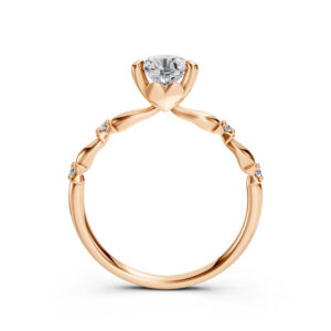 Nhẫn Cầu Hôn 10K CZ Lou