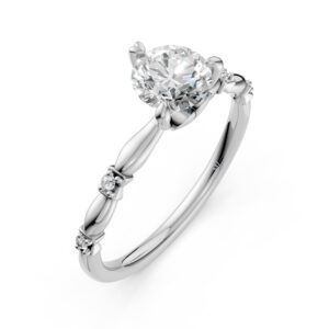 Nhẫn Cầu Hôn 10K CZ Lou