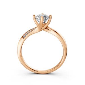 Nhẫn Cầu Hôn 14K CZ Arletta