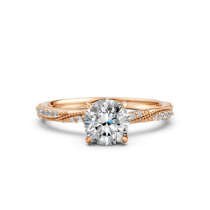 Nhẫn Cầu Hôn 10K CZ Margo