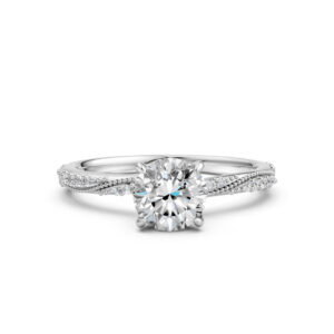 Nhẫn Cầu Hôn 10K CZ Margo