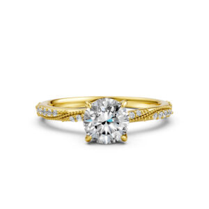 Nhẫn Cầu Hôn 10K CZ Margo