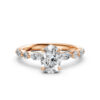 Nhẫn Cầu Hôn 14K CZ Brook