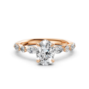 Nhẫn Cầu Hôn 14K CZ Brook