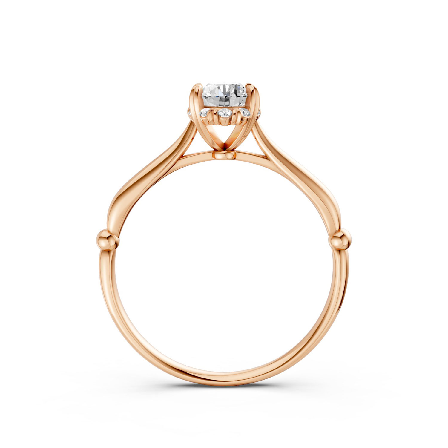Nhẫn Cầu Hôn 18K Kim Cương Lab-grown Andre Nhẫn Cầu Hôn 18K Kim Cương Lab-grown Andre