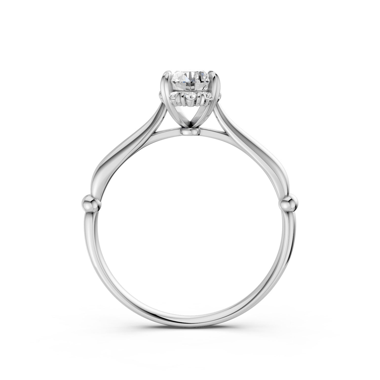 Nhẫn Cầu Hôn 18K Kim Cương Lab-grown Andre Nhẫn Cầu Hôn 18K Kim Cương Lab-grown Andre